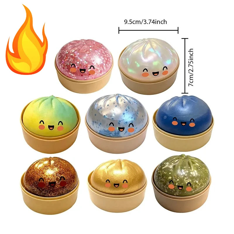 Glitter Dumpling Squishy