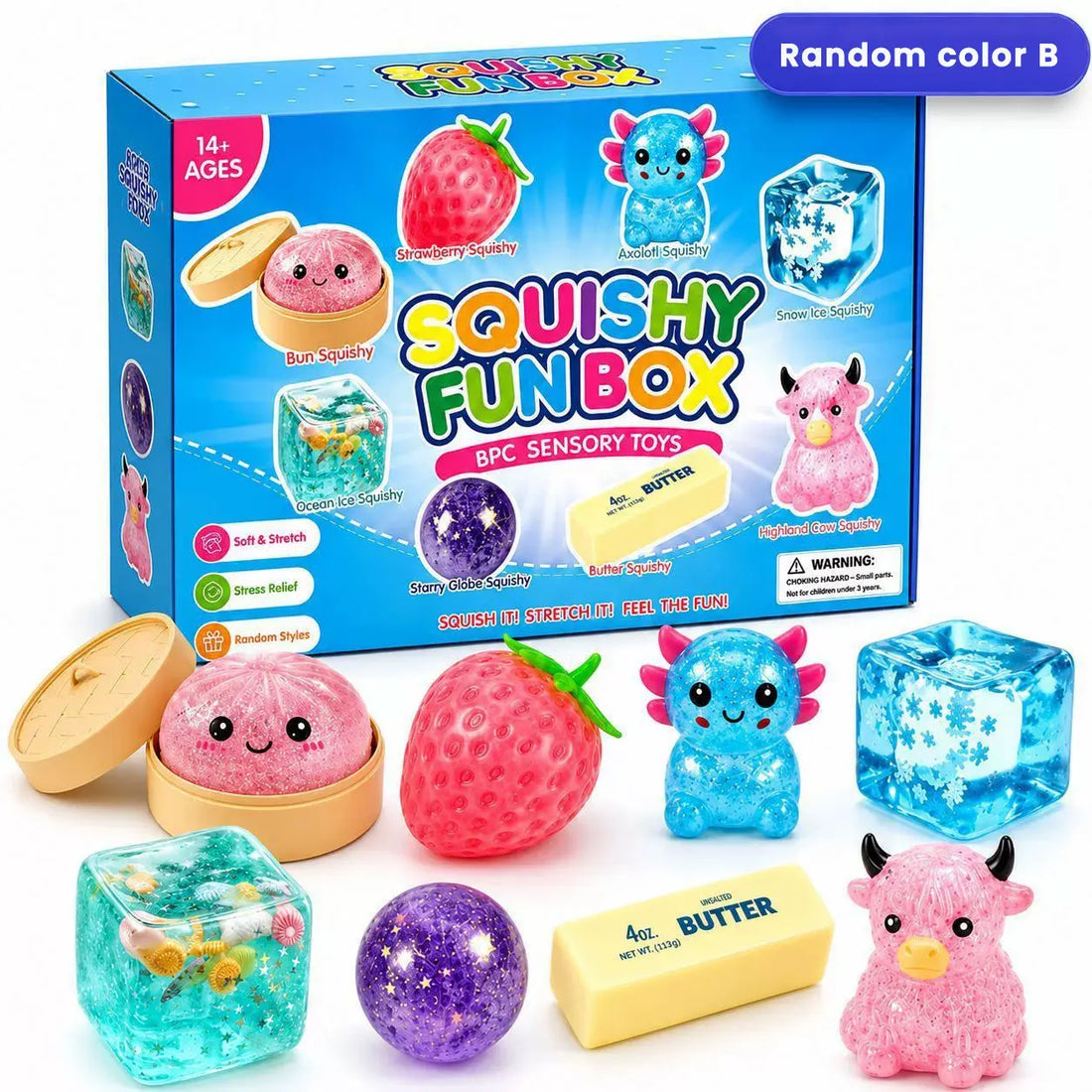 Picnic Sensory Squishy Box, 8 Piece