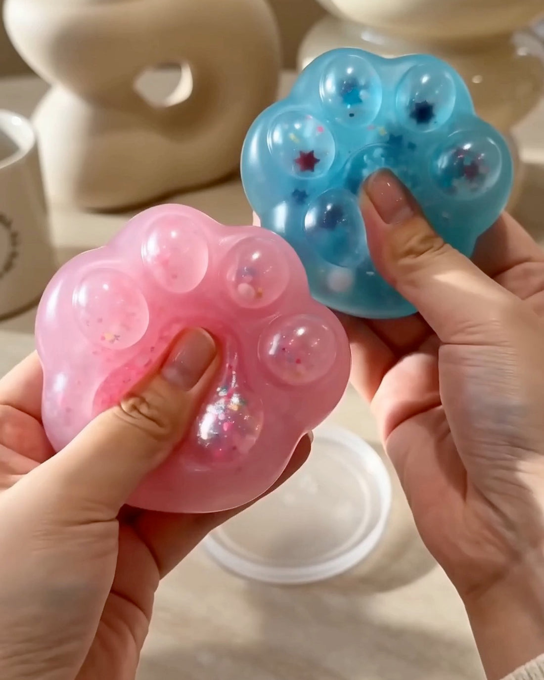 Velvet Cat Paw Squishy Making Kit