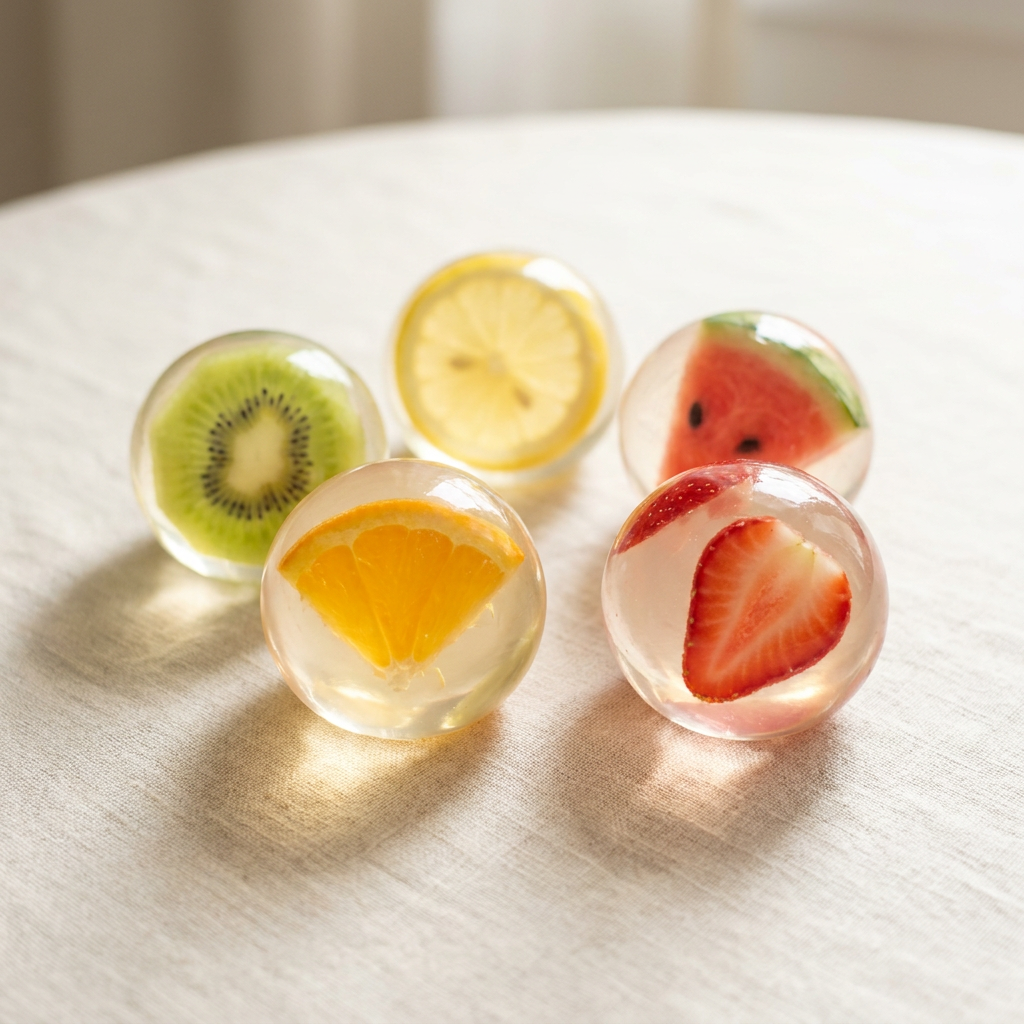 Moldable Fruit Jelly Squishy