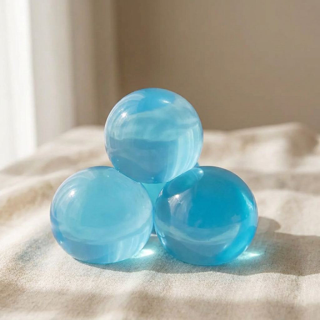 Giant Cheese Squishy, Blue ball